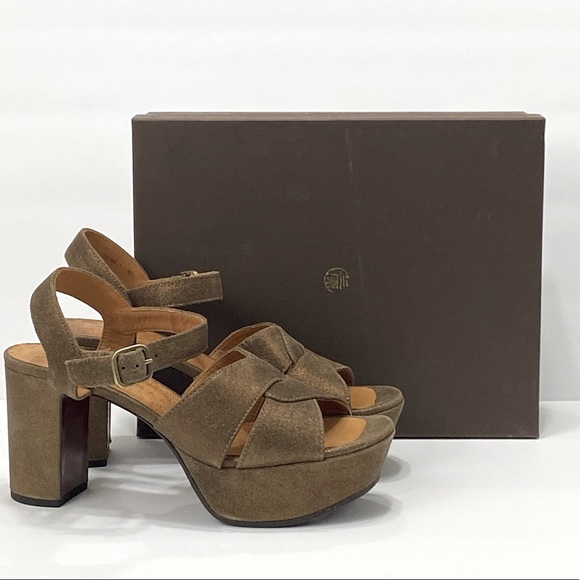 NEW CHIE MIHARA  F-DIBE PLATFORM SANDAL - Picture 2 of 10